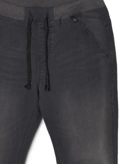 Szare jeansowe joggery