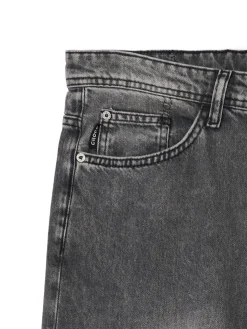 Szare jeansy relaxed