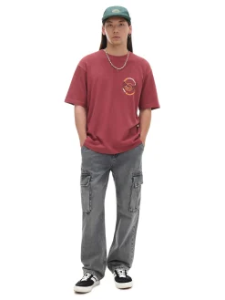 Szare jeansy relaxed