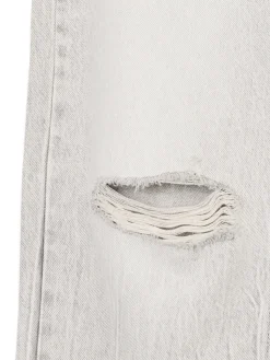 Szare jeansy straight