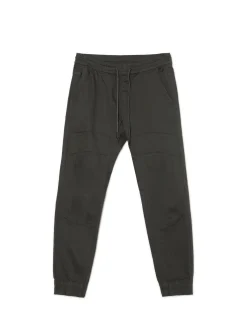 Szare joggery z kieszeniami cargo