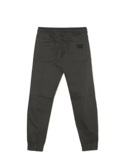 Szare joggery z kieszeniami cargo