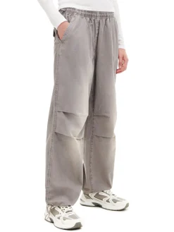 Szare spodnie parachute