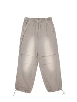 Szare spodnie parachute