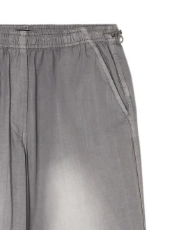 Szare spodnie parachute