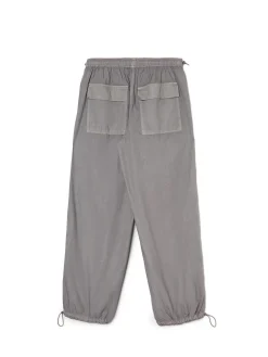 Szare spodnie parachute