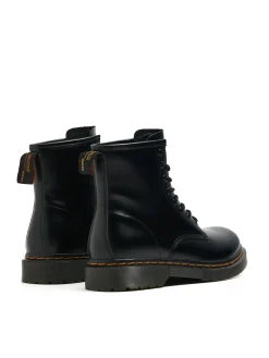 Sznurowane trzewiki z imitacji skóry