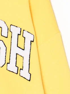 Żółta bluza z aplikacją UNISEX