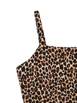 Top na ramiączkach w panterkę