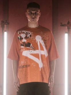 T-shirt oversize Ekko z Arcane