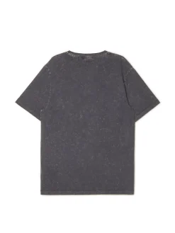 T-shirt z efektem acid wash