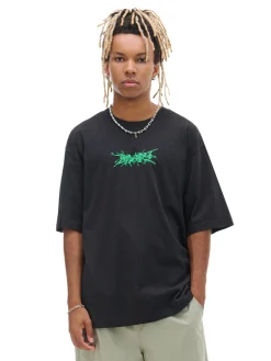 T-shirt z futurystycznym nadrukiem