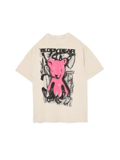 T-shirt z nadrukiem typu graffiti UNISEX