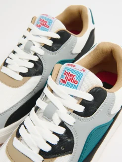 Wielokolorowe sneakersy