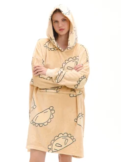 Świąteczna bluza snuddie w pierogi