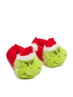 Świąteczne duże kapcie Grinch