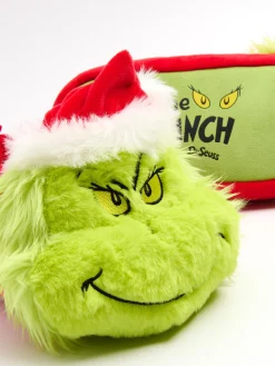 Świąteczne duże kapcie Grinch