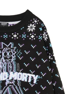 Świąteczny sweter Rick and Morty