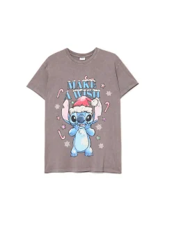 Świąteczny T-shirt ze Stitchem