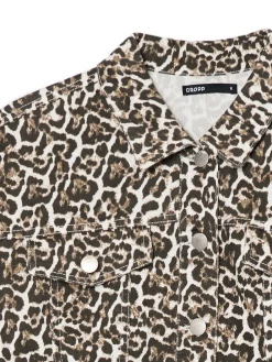 Wzorzysta koszula w panterkę