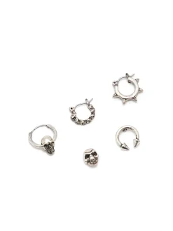 Zestaw 5 par kolczyków