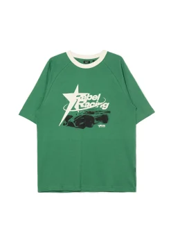 Zielona koszulka z nadrukiem