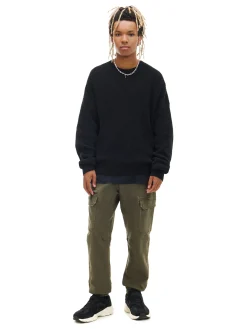 Zielone joggery cargo